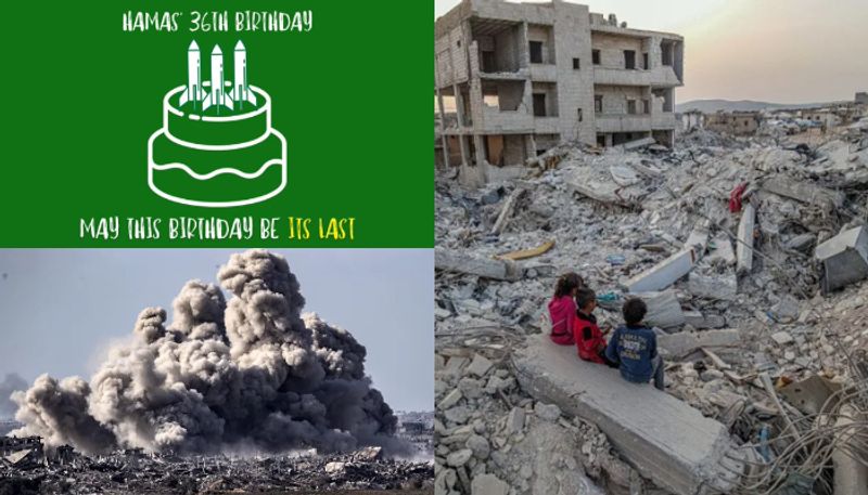 Israel wished on Hamas 36th founding day May this birthday be its last  SSM