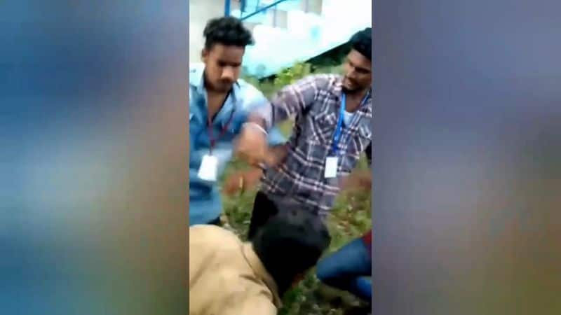 4 college students arrested who are beat government bus conductor in thiruvarur district vel