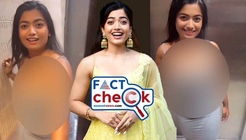 Another Deepfake video of Rashmika Mandana viral in social media here is the fact check jje 