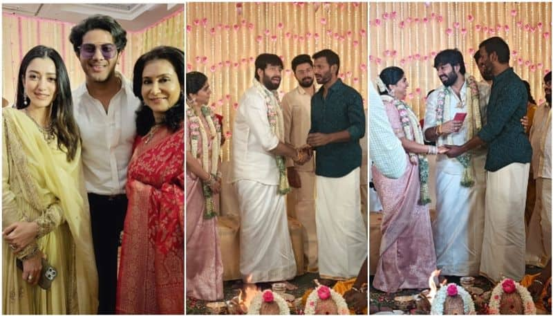 Mark Antony director Adhik Ravichandran ties the knot with Aishwarya Prabhu vvk