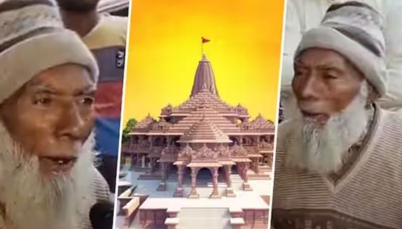 throw away ram mandir after modi and yogi ear ayodhya man speech sparks in internet ans