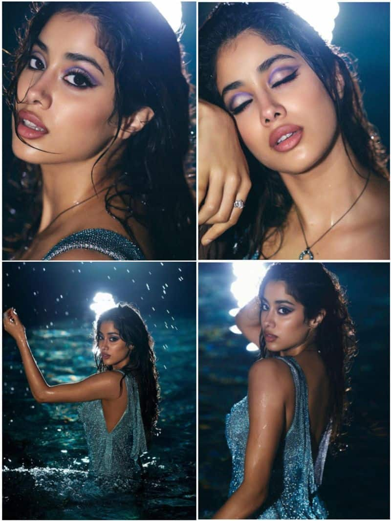 janhvi kapoor water photoshoot hot viral in social media vvk