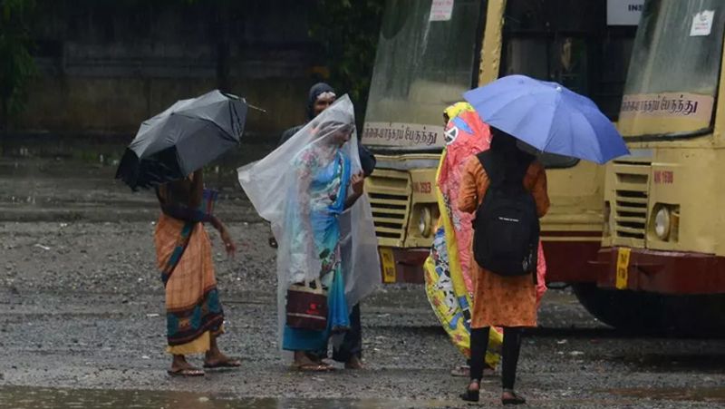 Heavy rain with thunder and lightning in Chennai today tvk