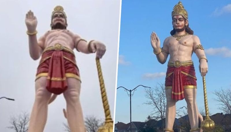 Canada Tallest Hanuman statue comes up in Brampton, to be unveiled next year; check details AJR