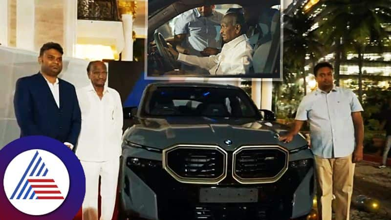 BJP Leader MTB Nagaraj buys luxurious and expensive BMW XM hybrid car ckm