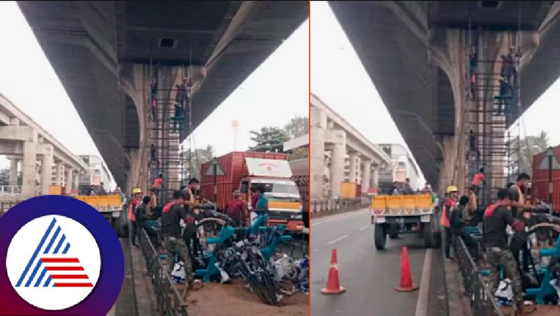 Is Peenya flyover open for all vehicles in janaury at bengaluru rav