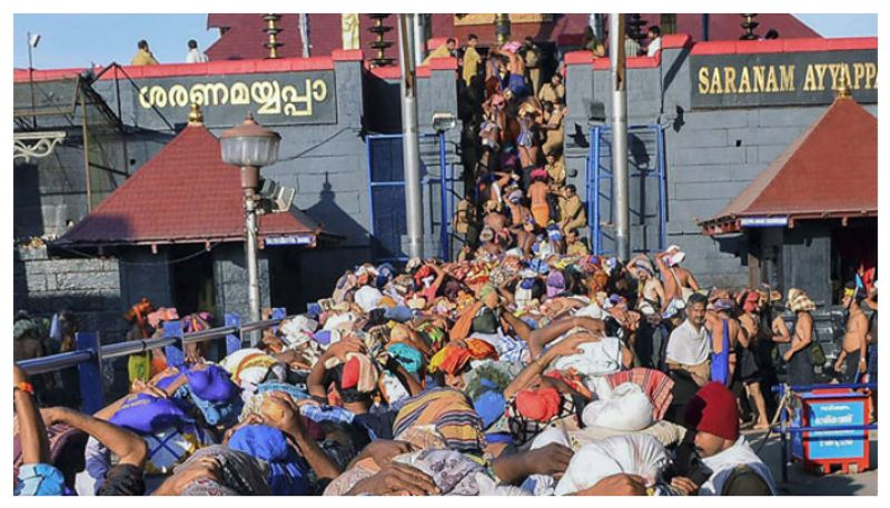 Sabarimala Ayyappa swamy Maladharis Car accident One dead three in critical condition sat