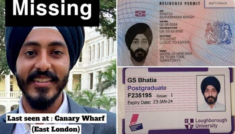 Indian student goes missing in London BJP leader seeks S Jaishankar help gcw