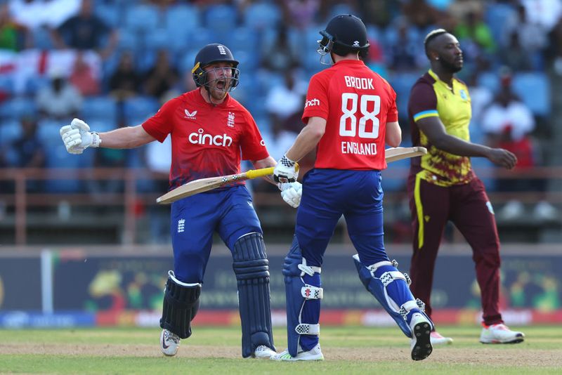 Cricket WI vs ENG 4th T20I: Phil Salt smashes second successive hundred as England rack up a mammoth 267 runs osf