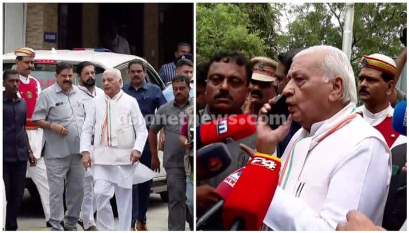 Kerala Governor Arif Mohammad Khan seeks explanation from VC over SFI banners at Calicut University