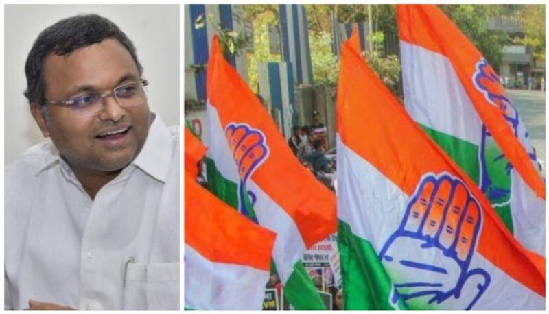 The Sivaganga District Congress Party has objected to giving Karti Chidambaram a chance to contest the elections KAK