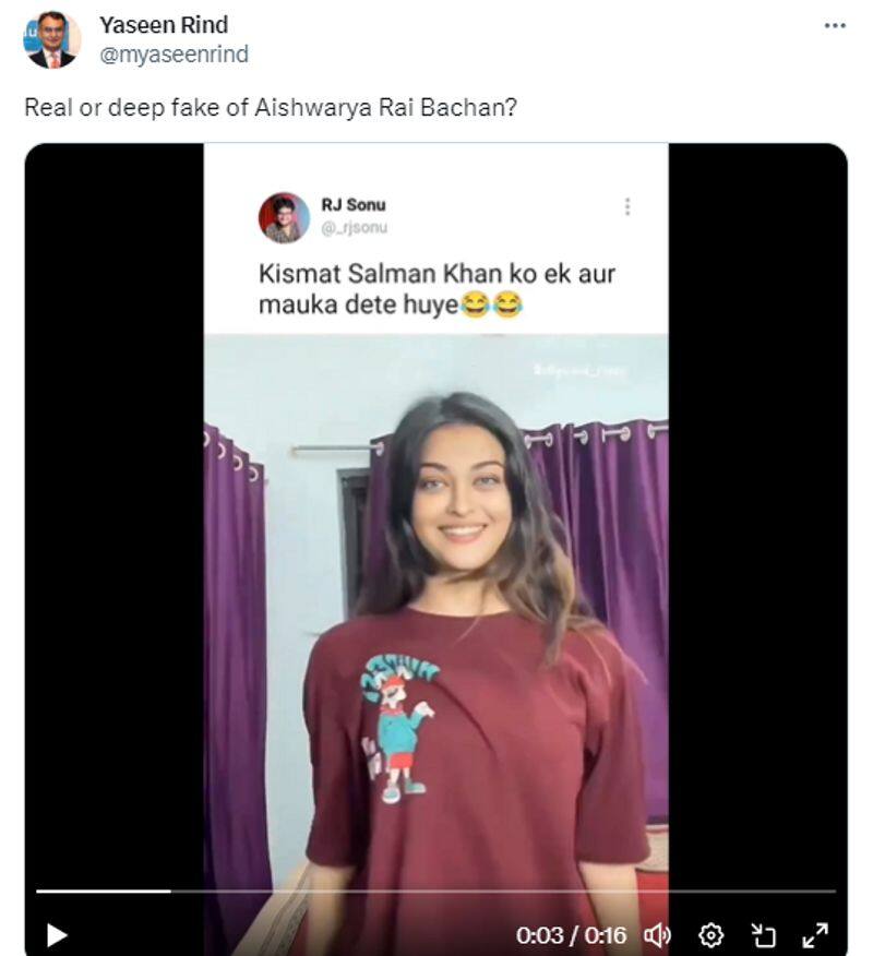 after Rashmika Mandanna Kareena Kapoor Alia Bhatt Aishwarya Rai Bachchan Deepfake video viral now