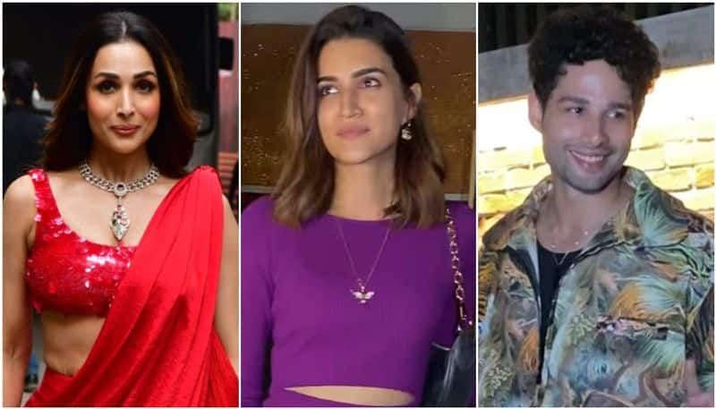 Spotted Kriti Sanon to Malaika Arora; Bollywood's glamour lights up the streets of Mumbai SHG