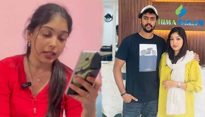 serial actor rafi wife mahina q and a session on social media mahina reacted to negative comments vvk