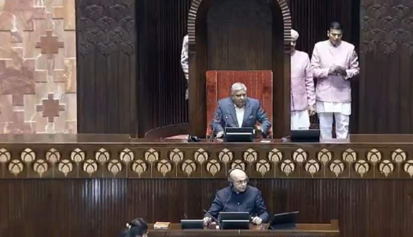 PM Modi dials V P Jagdeep Dhankhar, expresses 'great pain over some MPs abject theatrics'