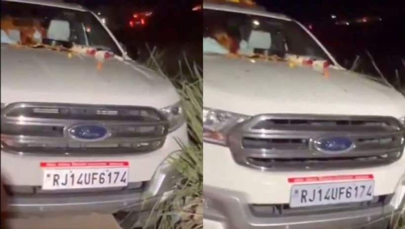 Rajasthan CM Bhajanlal Sharma unhurt after car skids into sewer (WATCH)