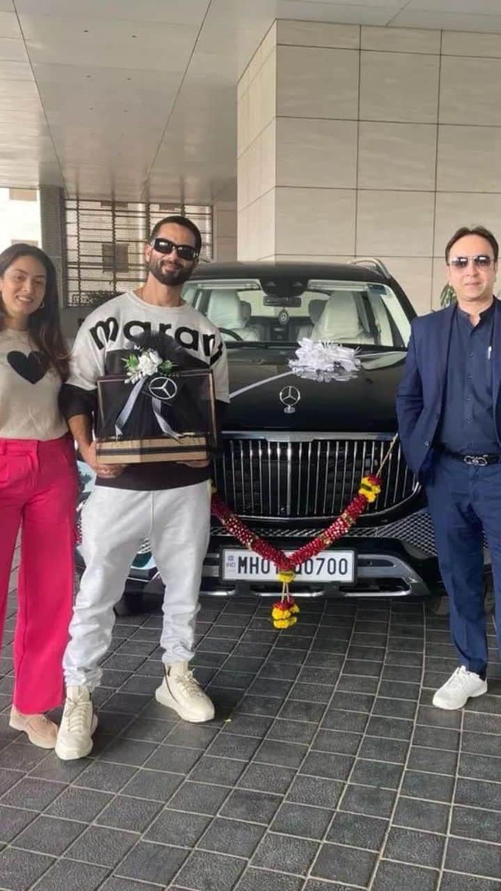 Shahid Kapoor buys new Mercedes Maybach GLS600