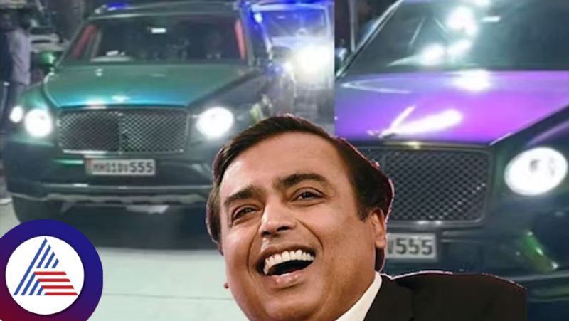 Mukesh Ambanis super expensive SUV changes colour on live camera, watch video of Rs 5 crore car Vin