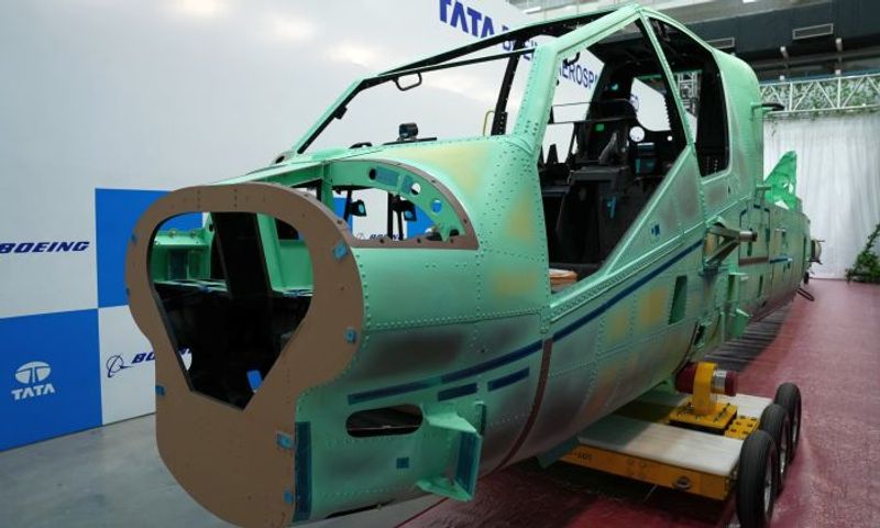 250 and counting... Tata Boeing Aerospace clocks milestone in AH-64 Apache attack helicopter fuselage delivery