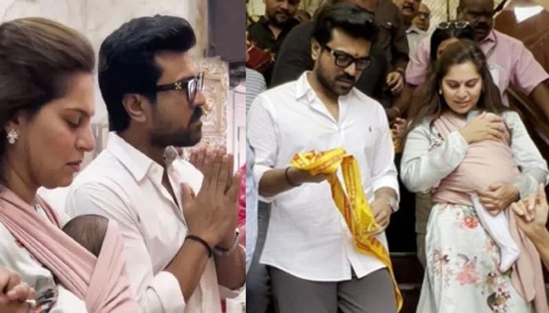 Ram charan and Upasana Special Pooja For Klin Kaara 6 month Ceremony JmS