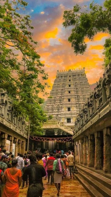 <p>तिरुपति मंदिर आंध्रप्रदेश में स्थित है। यहां स्थित भगवान विष्णु की मूर्ति में असली बाल लगे हैं जो हमेशा मुलायम रहते हैं। वहीं मूर्ति से समुद्र की लहरों की आवाज आती है। </p>
