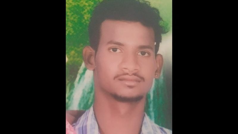 youngman commits suicide in jolarpet in thirupathur district vel