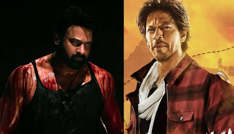 Shah Rukh Khan Dunki flop and Prabhas Salaar Superhit slogan viral in social media srb