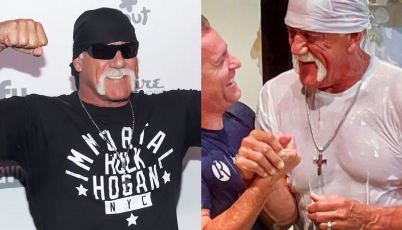 total surrender and dedication to Jesus Hulk Hogan mentions baptism at the age of 70 year with wife etj