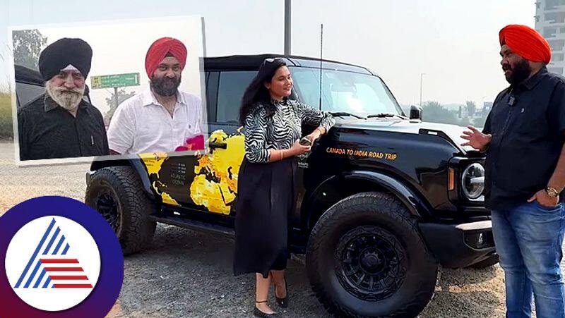 This man drove 19000 km from Canada to India spending 25 laksh sum