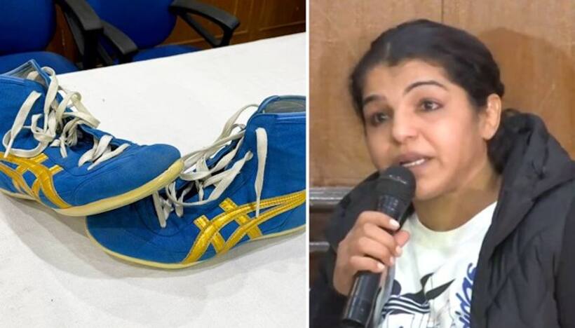 Outcry after Sakshi Malik hangs up her wrestling shoes to protest against Brij Bhushan loyalist as WFI chief
