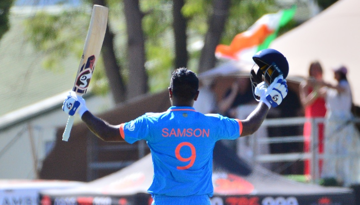 Sanju Samson won player of the match award after century against south africa