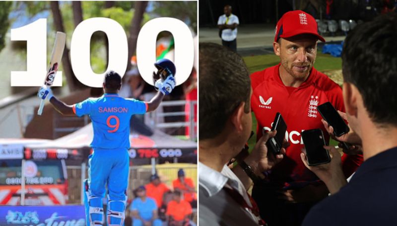 Sanju Samson Instagram photo goes viral after century in IND vs SA 3rd ODI Jos Buttler reacts