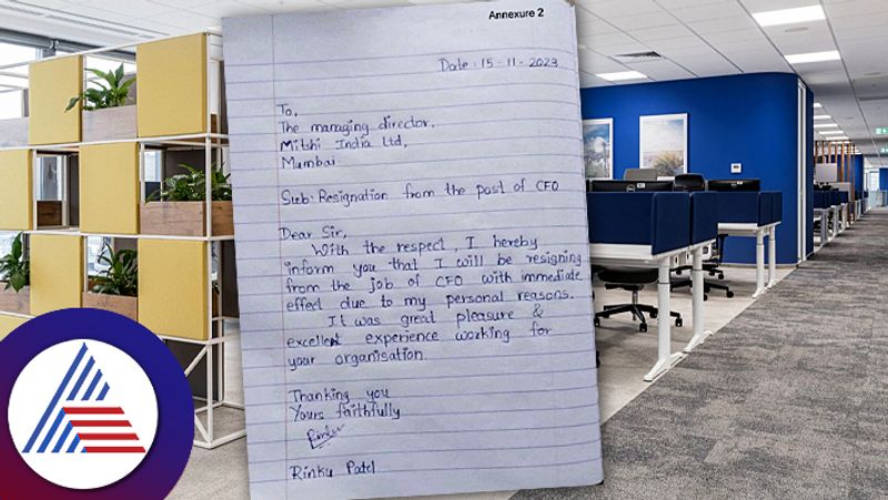 Chief Financial Officer of Paint company hand written resignation letter goes viral ckm