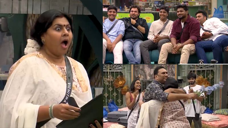 vichithra husband and her sons enter bigg boss house emotional promo viral gan