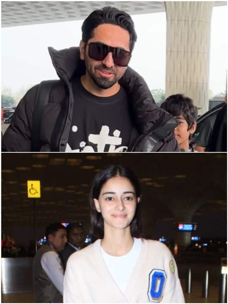 Spotted Ayushmann Khurrana to Ananya Pandey; celebs exude glamour SHG