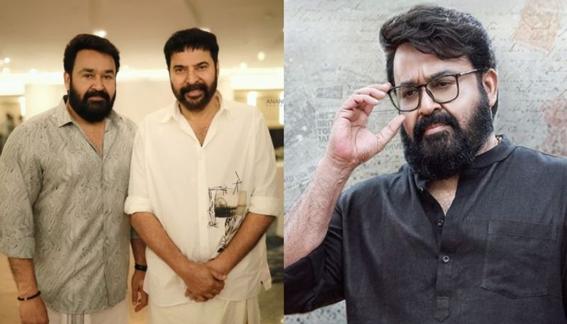 actor mammootty share photo with mohanlal, neru, jeethu joseph nrn 