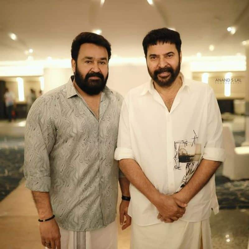 actor mammootty share photo with mohanlal, neru, jeethu joseph nrn 