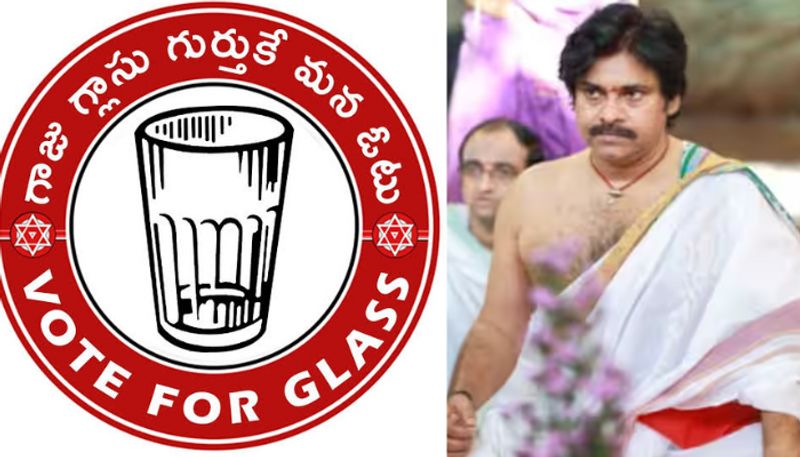  Andhra Pradesh Assembly Elections 2024:Election Commission allots Glass Tumbler For Jana Sena lns