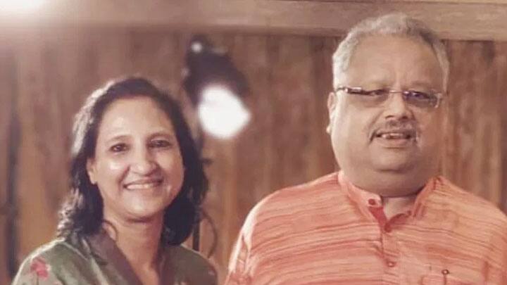 rakesh jhunjhunwala wife rekha jhunjhunwala