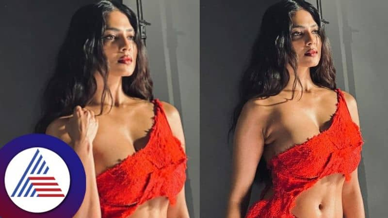 Actress Malavika Mohanan Looks Ravishing In A Red Hot Avatar Goes Viral gvd