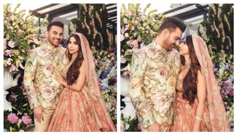 Arbaaz Khan, Sshura Khan share wedding pictures as they begin a 'lifetime of love and togetherness' [Photos]