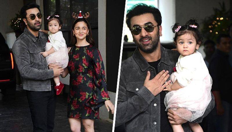 Christmas 2023: Ranbir Kapoor, Alia Bhatt makes first appearance with daughter Raha [PICTURES] ATG