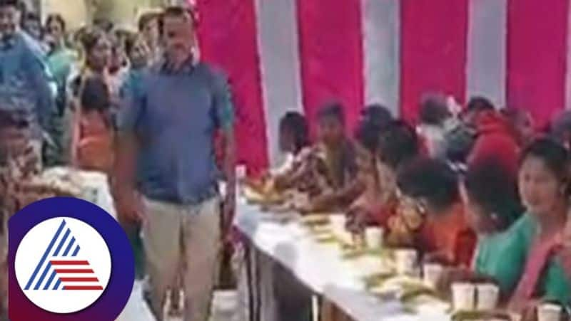 A man death and more than 150 people sick after consuming poisoned food in Hanuma jayanti at Hoskote bengaluru rav