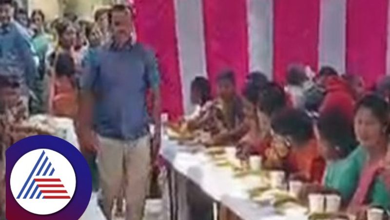 A man death and more than 150 people sick after consuming poisoned food in Hanuma jayanti at Hoskote bengaluru rav