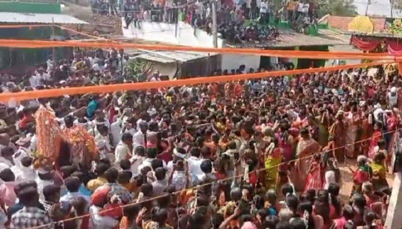 Unique Ritual Held Every Year  at Hiriyur in Chitradurga grg 