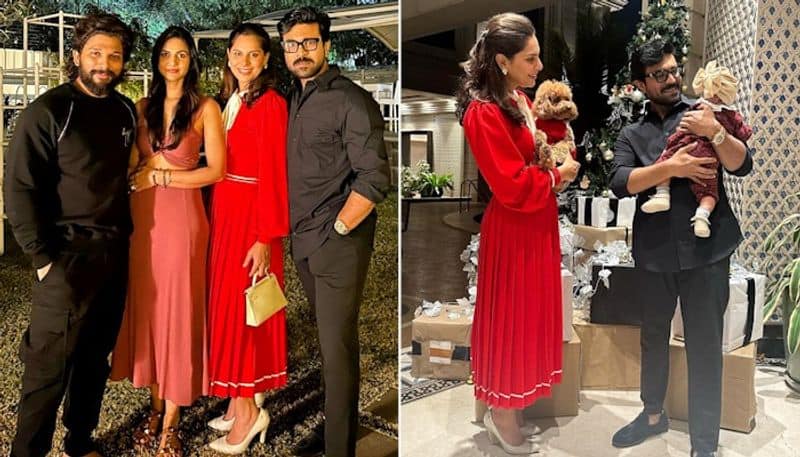 Allu Arjun, Ram Charan, Varun Tej and family celebrate Christmas together, see pictures RKK