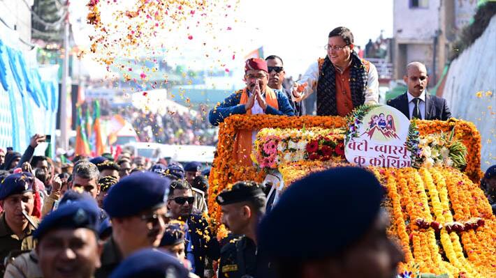 CM Pushkar Singh Dhami  