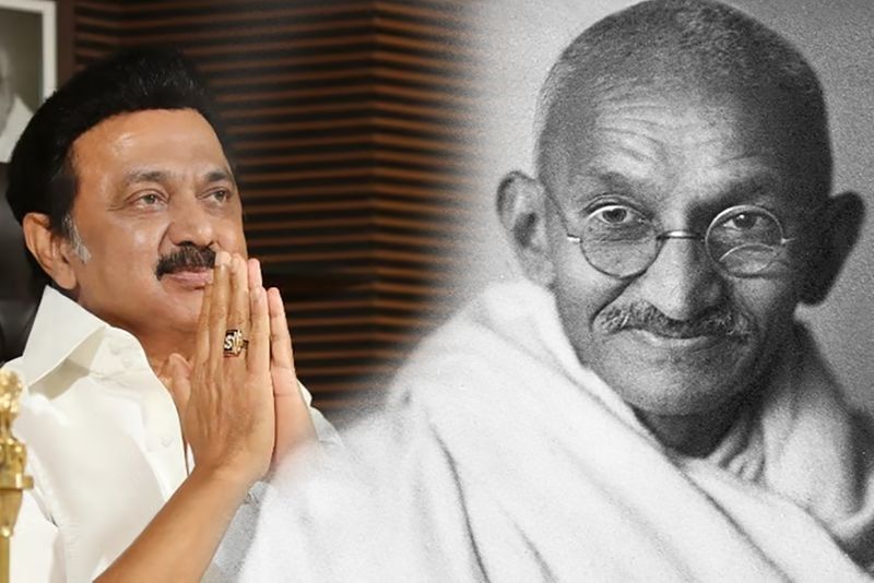 Take a pledge for religious harmony on Mahatma Gandhi Memorial Day: MK Stalin sgb