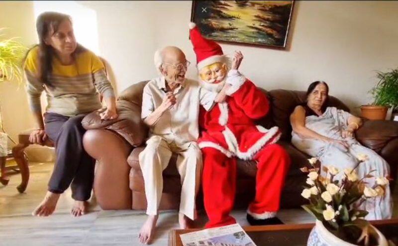 When Santa Claus visited the elderly in Bengaluru, Salem and Mysuru (WATCH)