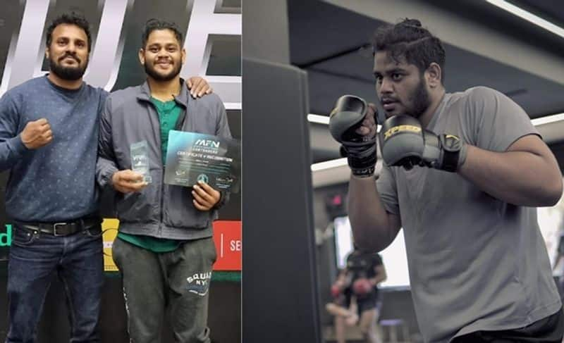 Bengaluru Origin Mixed Martial Arts Tarun Hiremath need financial help from govt and sponsorship ckm